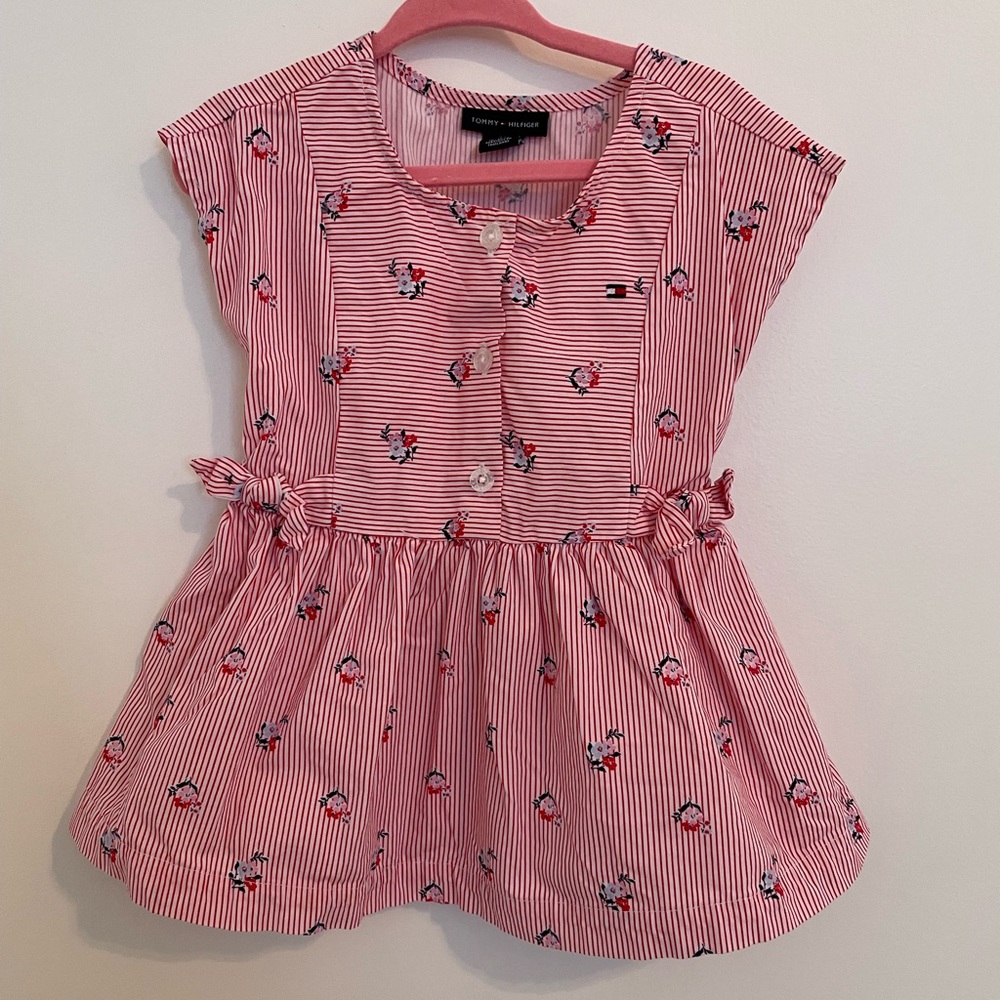 Tommy Hilfiger Floral and Striped Tunic